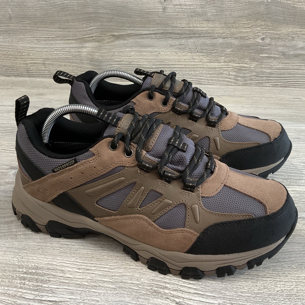 Skechers Selmen Enago WP Mens Size 9 Tan Outdoor Trail Hiking Shoes Sneakers